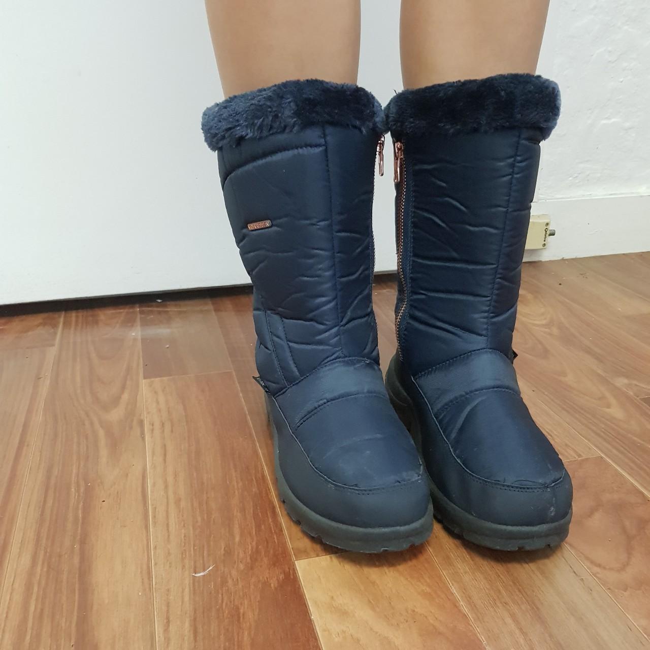 Rose gold 2025 snow boots