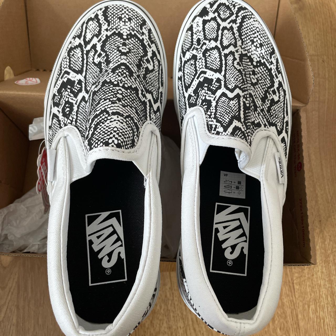 GG Snake Custom Vans slip ons. Made to order. - Depop