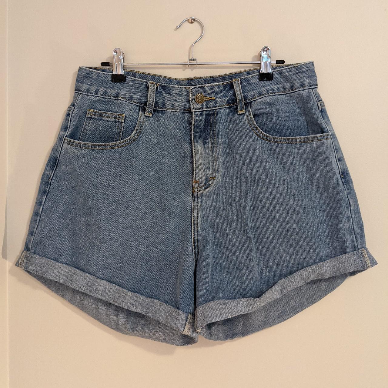 Billy J denim shorts in great condition, extremely... - Depop