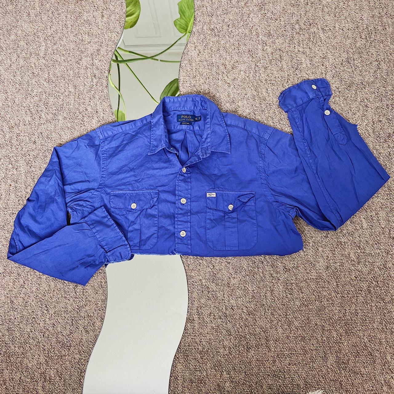 POLO RALPH LAUREN beach twill long sleeve shirt