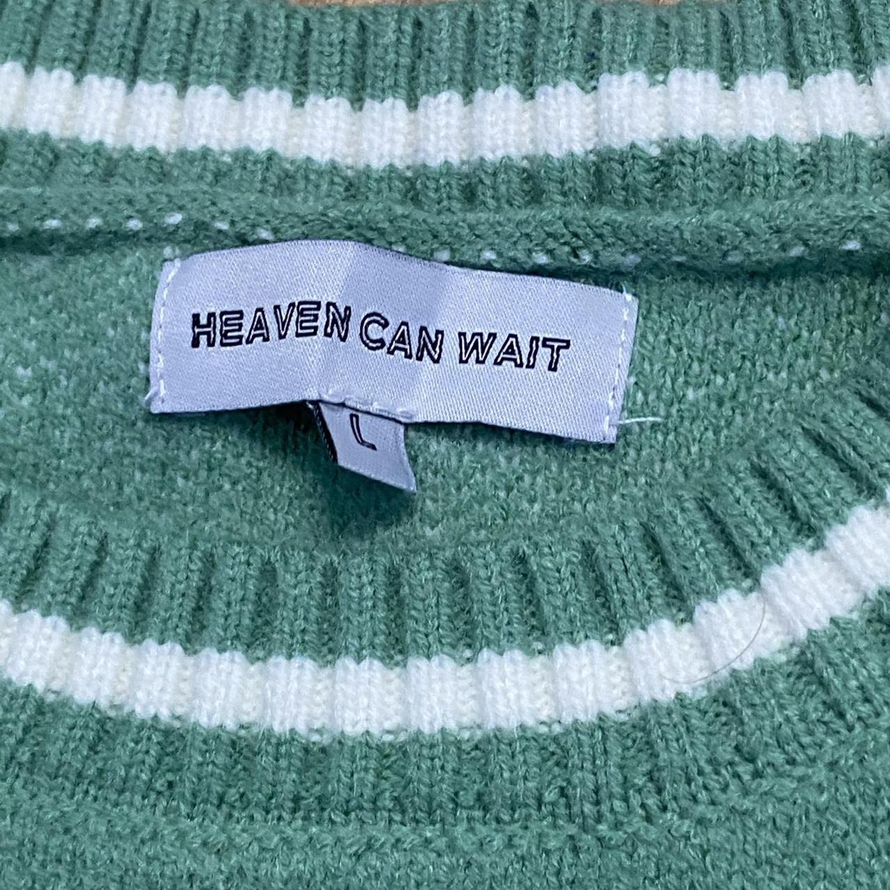 人気ランキング HEAVEN CAN WAIT HCW LOGO KNIT ニット セーター