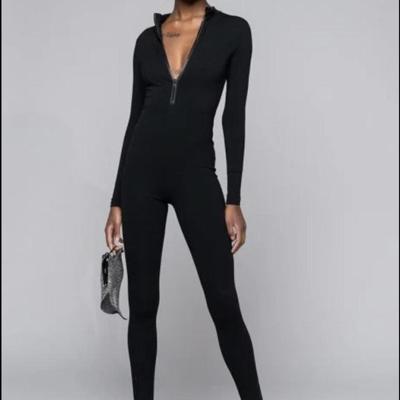 Women S Black Jumpsuit Depop