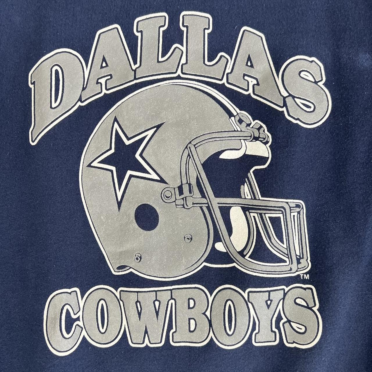 Vintage 90s raglan Dallas Cowboys raglan sweatshirt.... - Depop