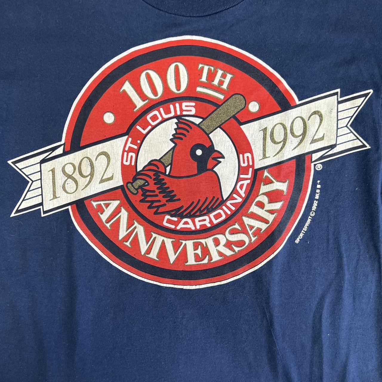 St. Louis Cardinals T-Shirt Men's Size Large L Short - Depop