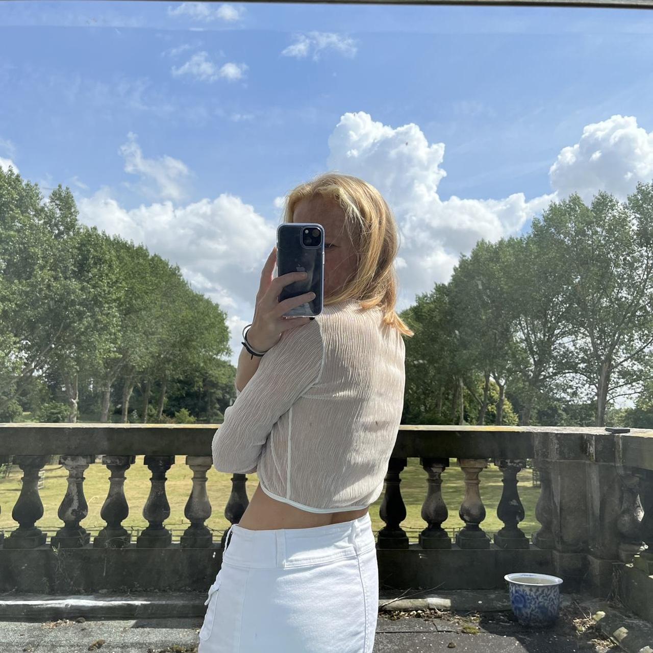 Preloved very rare vintage cropped cardigan top /... Depop