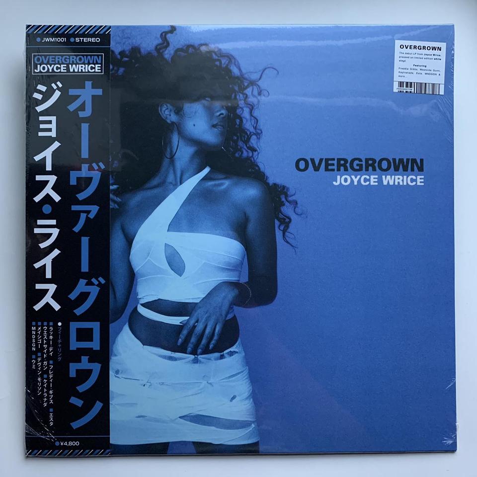 Joyce Wrice Overgrown OBI White Colored Vinyl LP