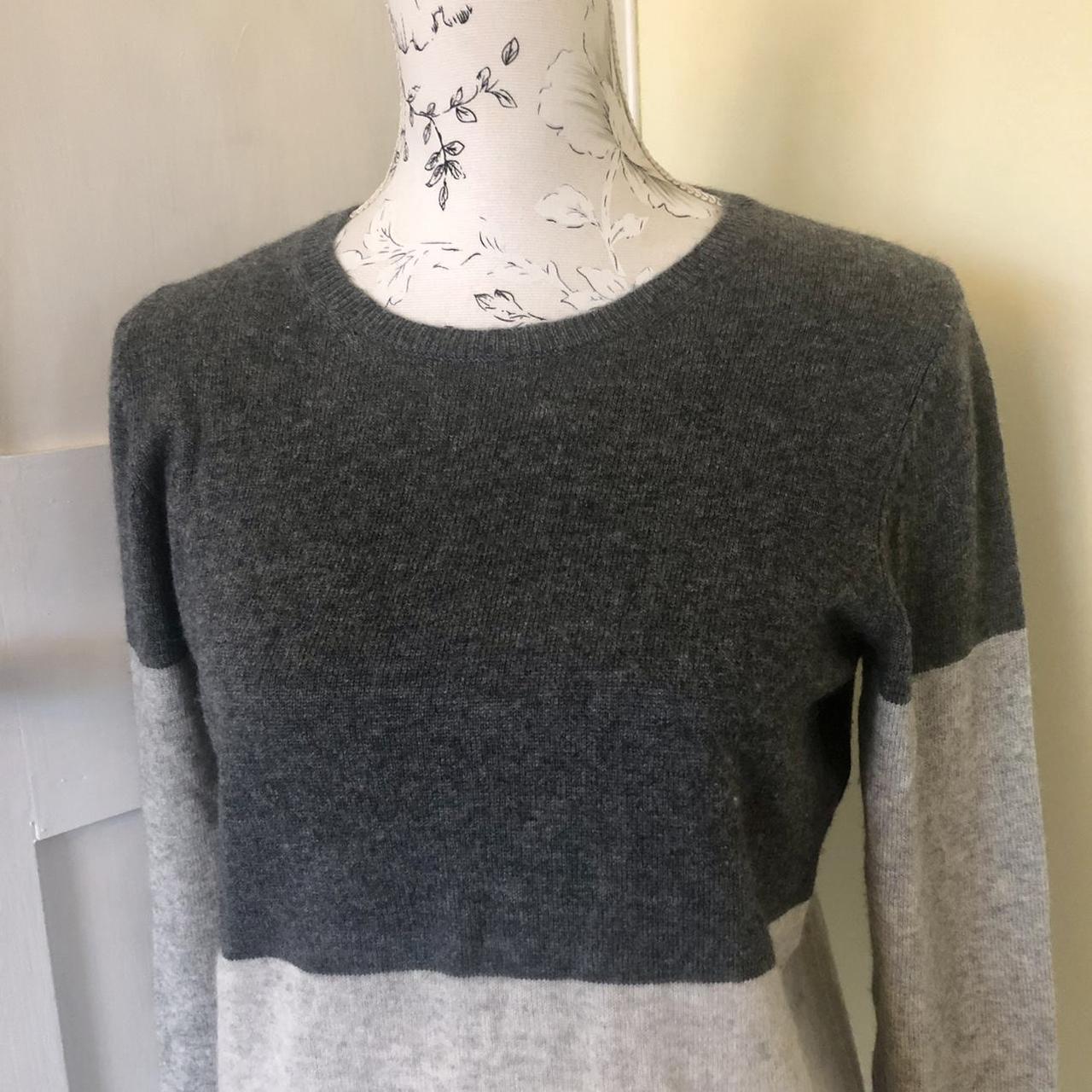 Grey Woolovers jumper. 20% cashmere 80% merino wool.... - Depop