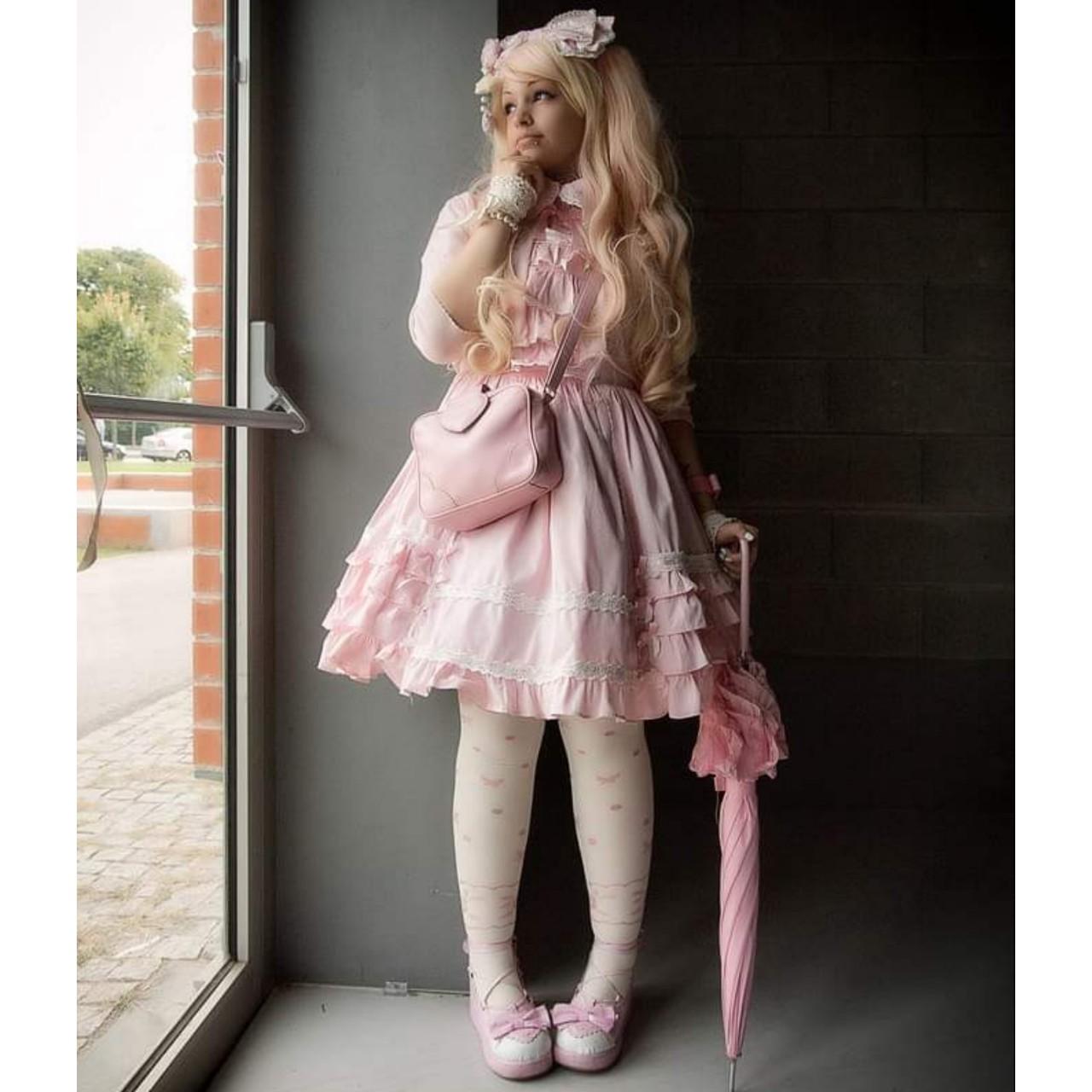 Angelic Pretty pink JSK, Won a Japanese TV kawaii...