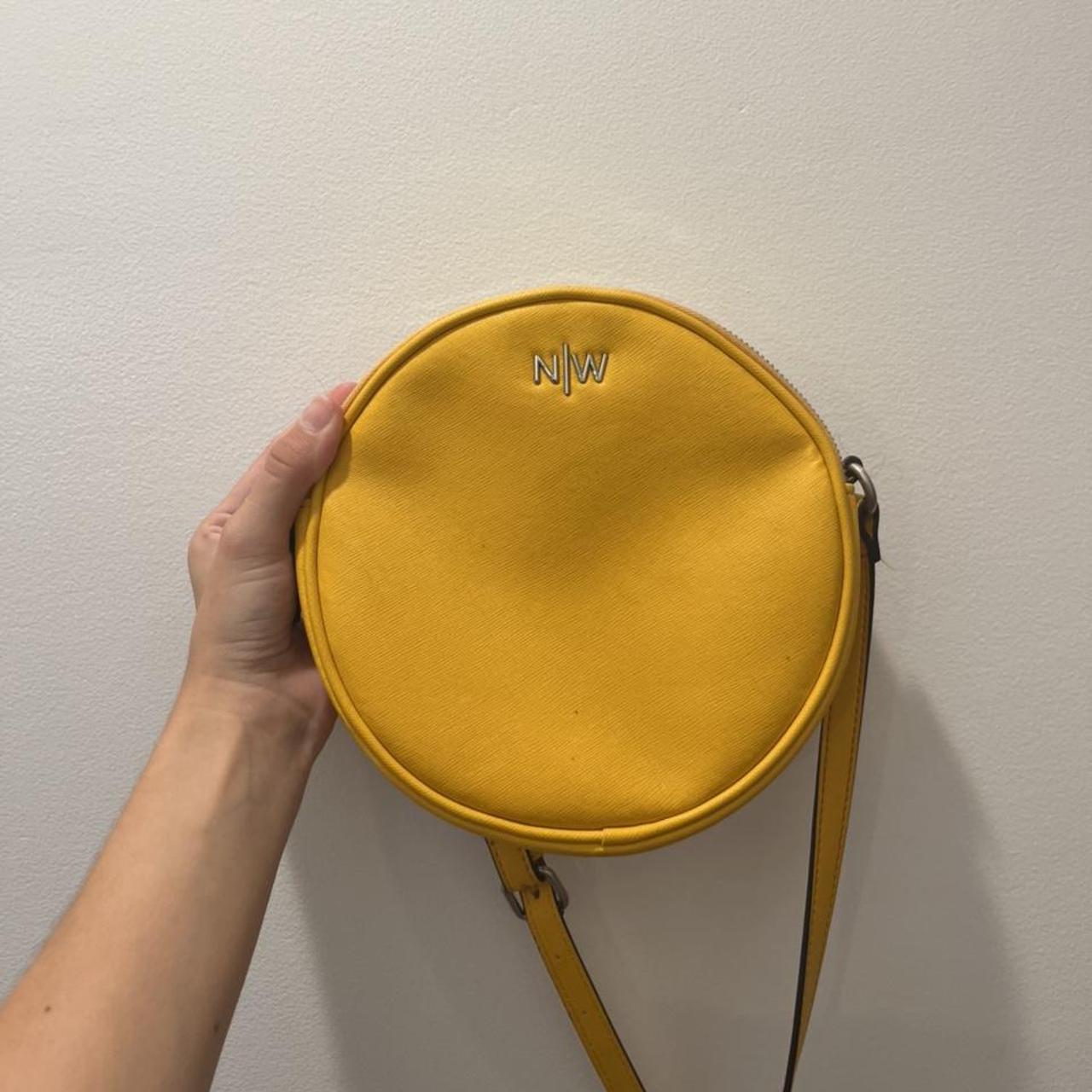 Nine west yellow on sale purse