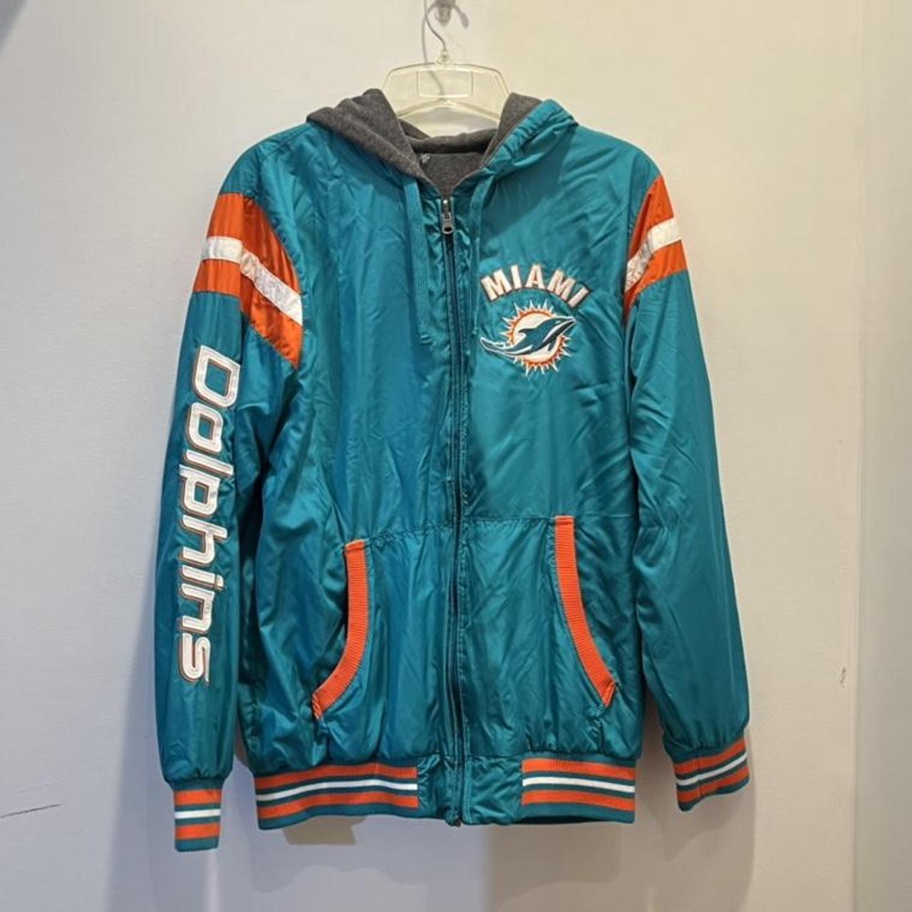 Miami dolphins windbreaker - Depop