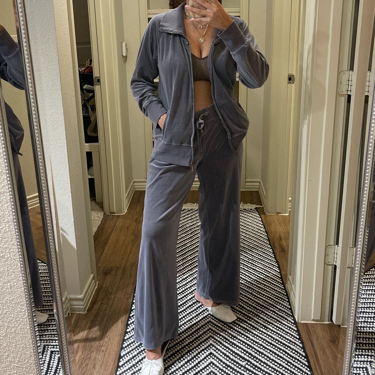 Matching velour workouts set. A good throw back to... Depop