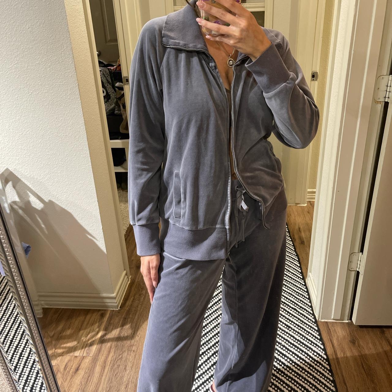 Matching velour workouts set. A good throw back to... Depop