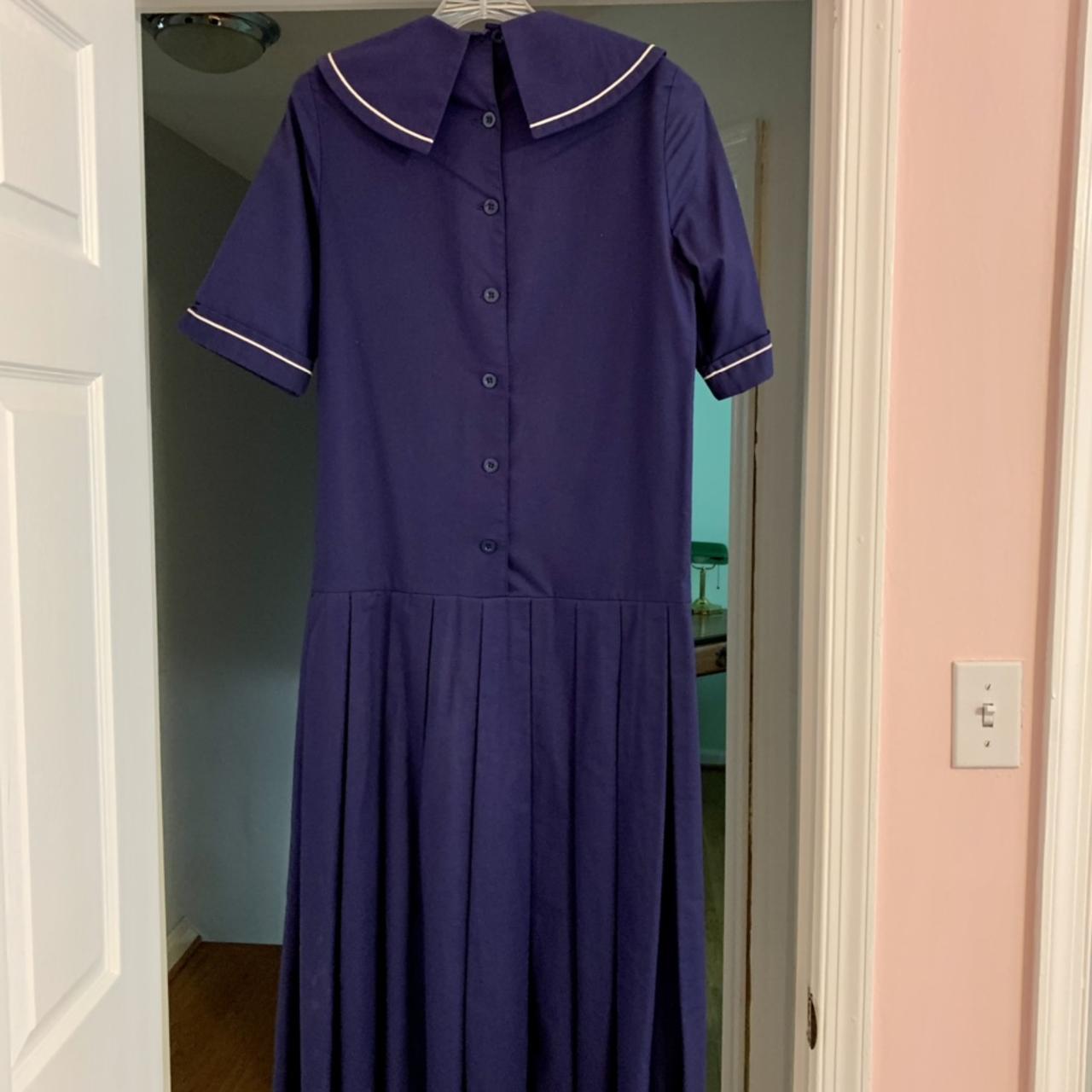 vintage laura ashley sailor dress