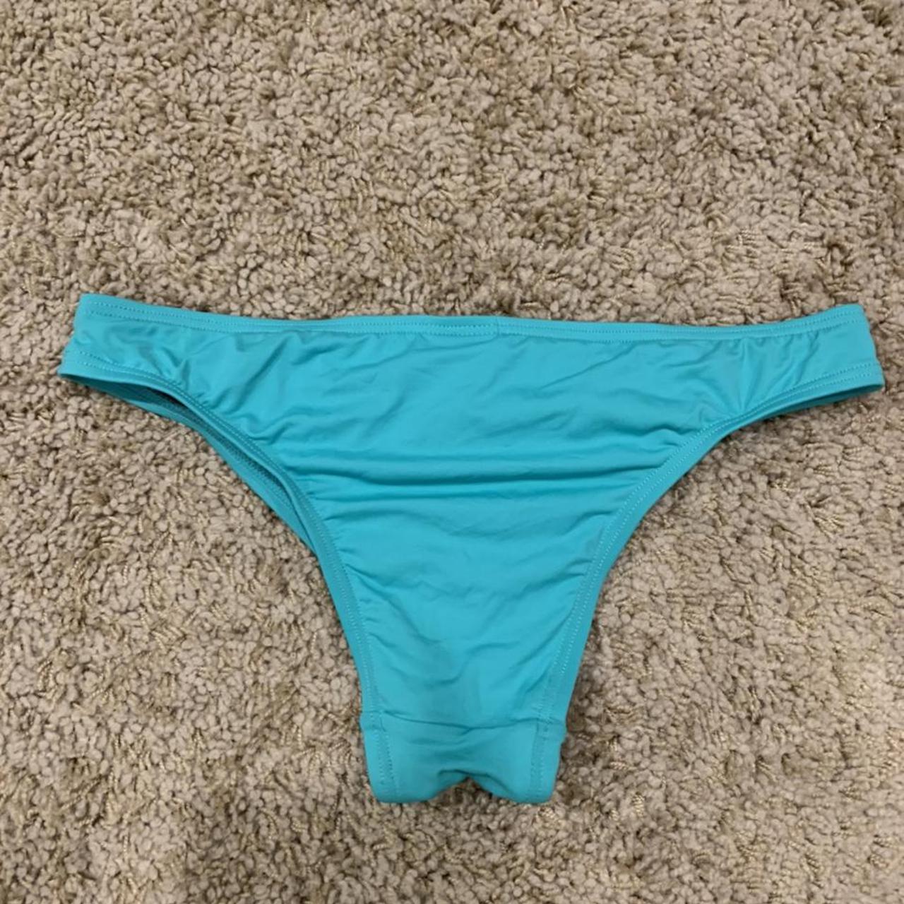 Teal Bikini Bottoms - never worn before - size small... - Depop