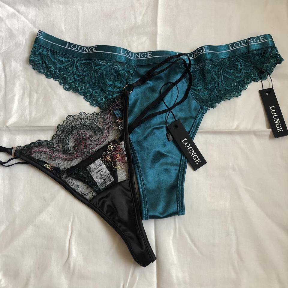 Lounge underwear top is S+ and bottoms are size S - Depop