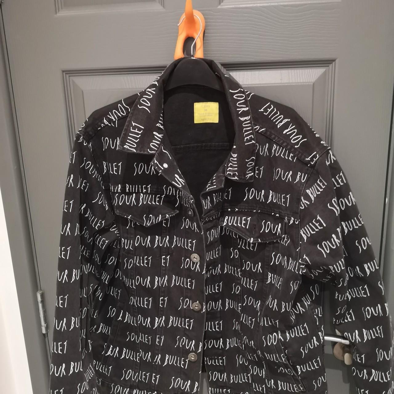 C2H4 Sour Bullet black denim jacket. Bought this a