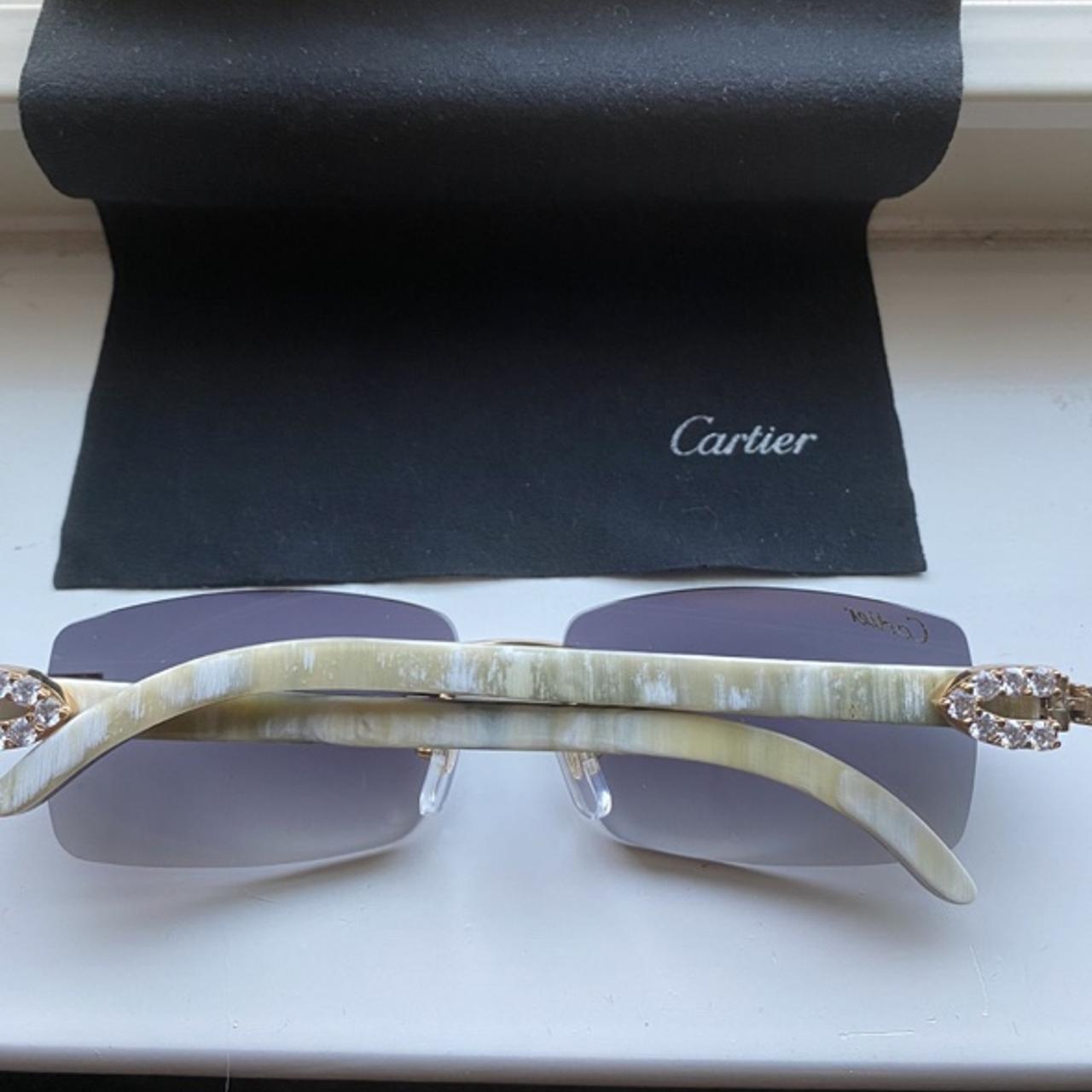 Cartier white buffs Used good condition Comes Depop