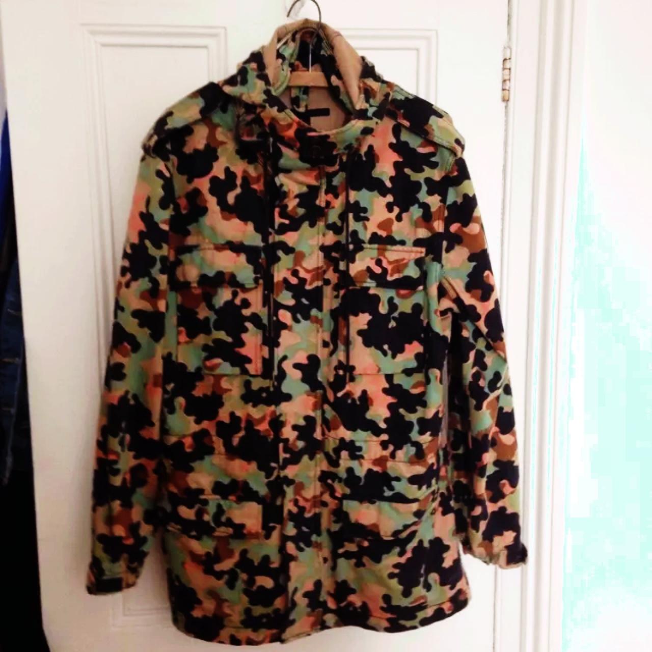 Marc jacobs hot sale camo jacket