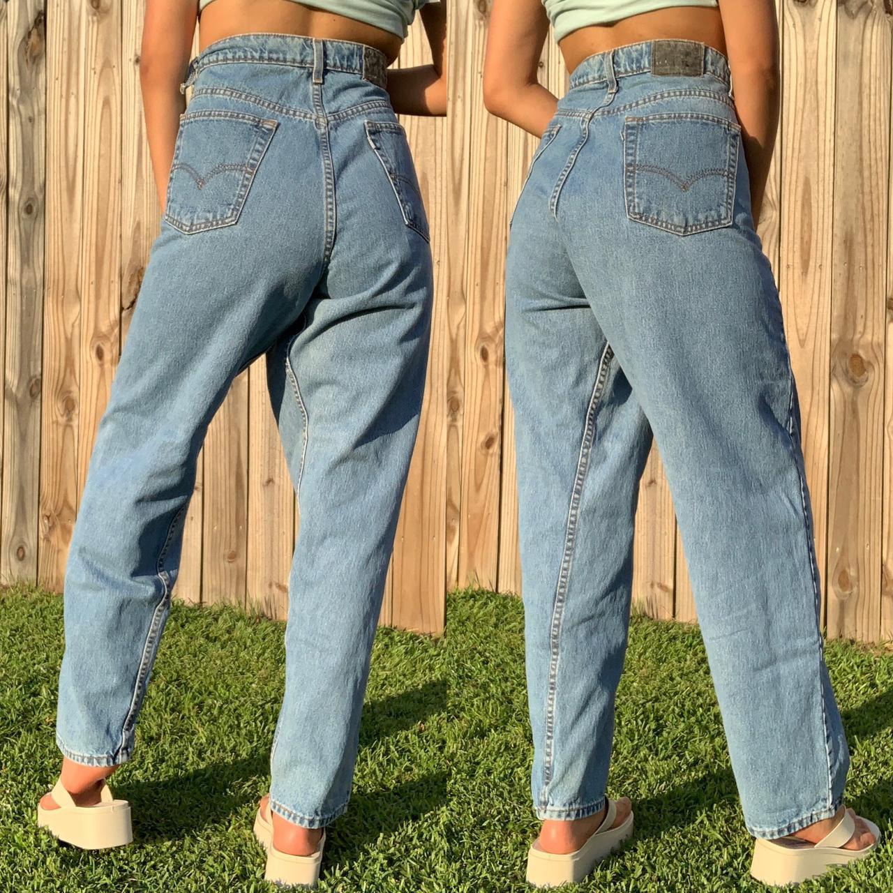 vintage-late-80s-early-90s-high-waisted-light-wash-depop