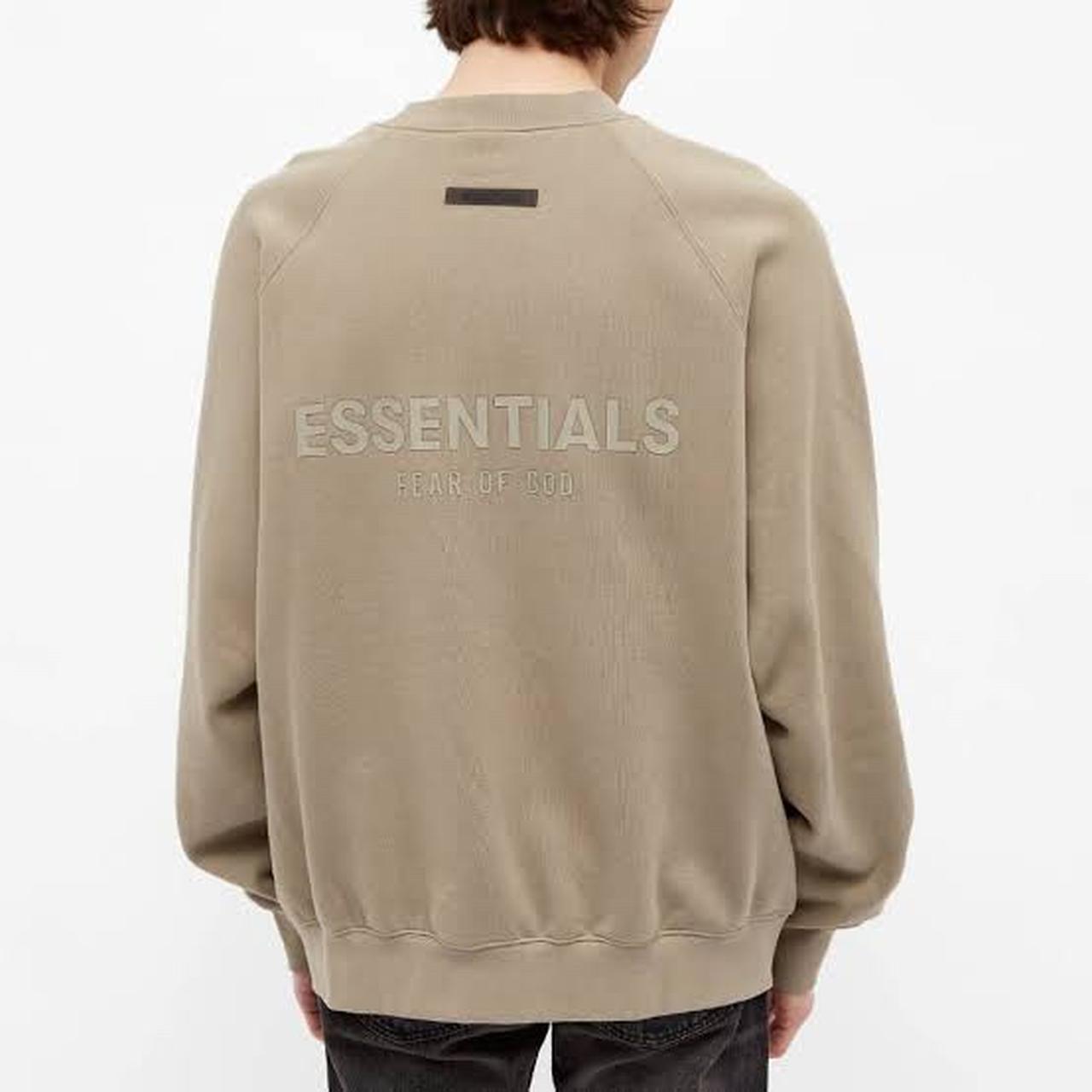 Essentials FOG SS21 Silicon Appliqué Logo Moss... - Depop