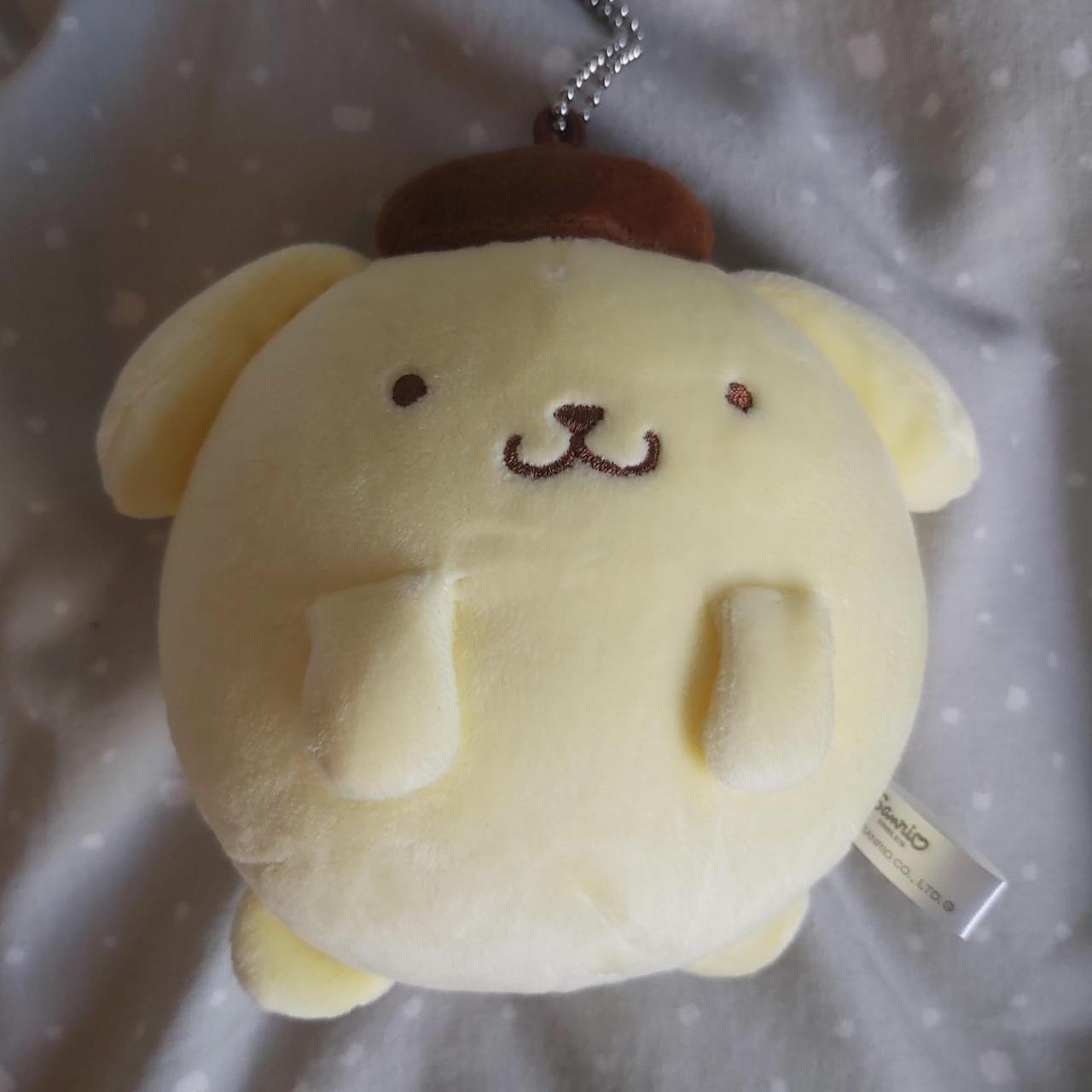 Pompompurin chunky mascot keychain plush ichiban - Depop