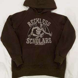 moss brown Reckless Scholars hoodie sold out rare... - Depop