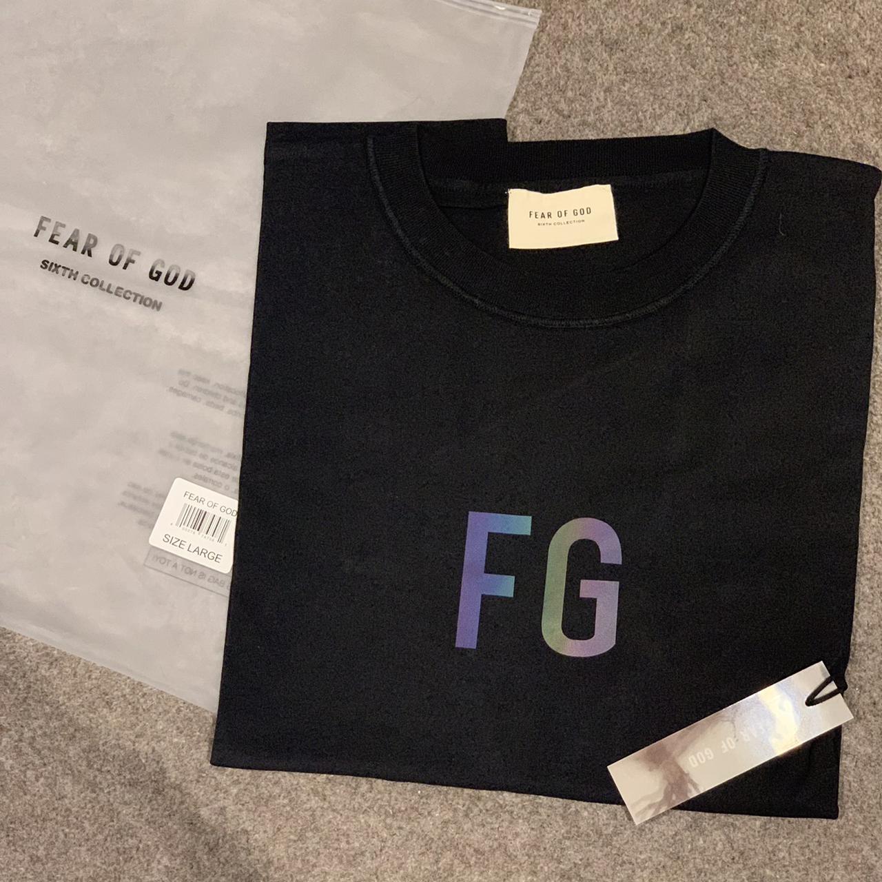 Brand new Fear of God style sixth collection T-shirt... - Depop