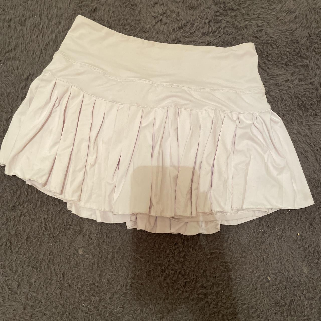 lululemon tennis skirt with shorts underneath xs... Depop