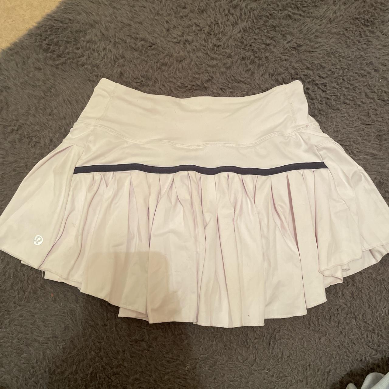 lululemon tennis skirt with shorts underneath xs... Depop