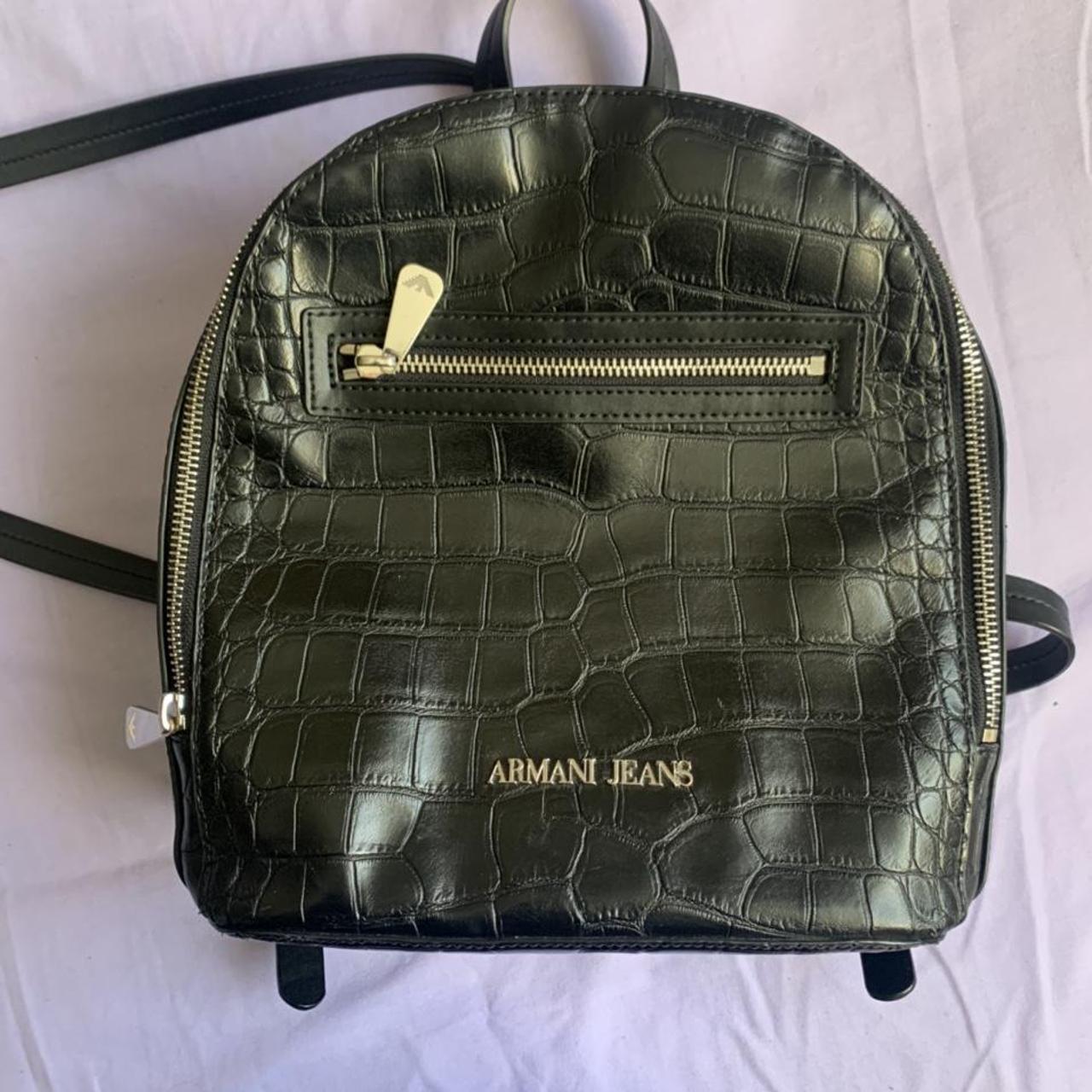 Armani jeans backpack women's best sale