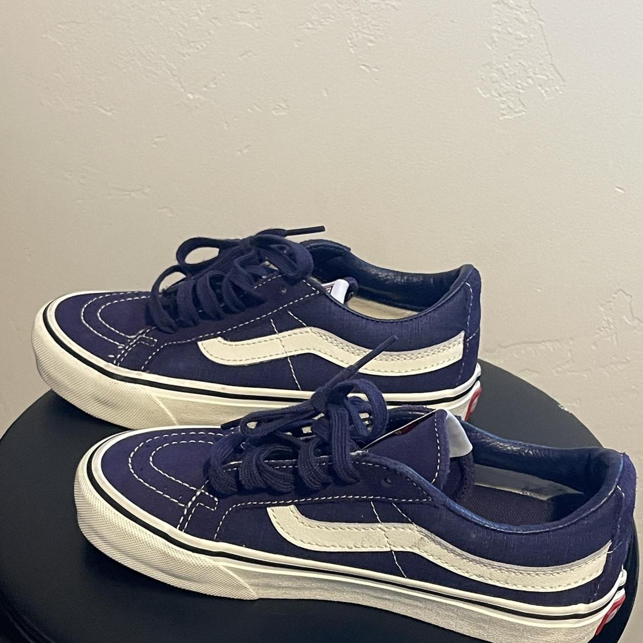 Vans sk8 clearance low womens navy