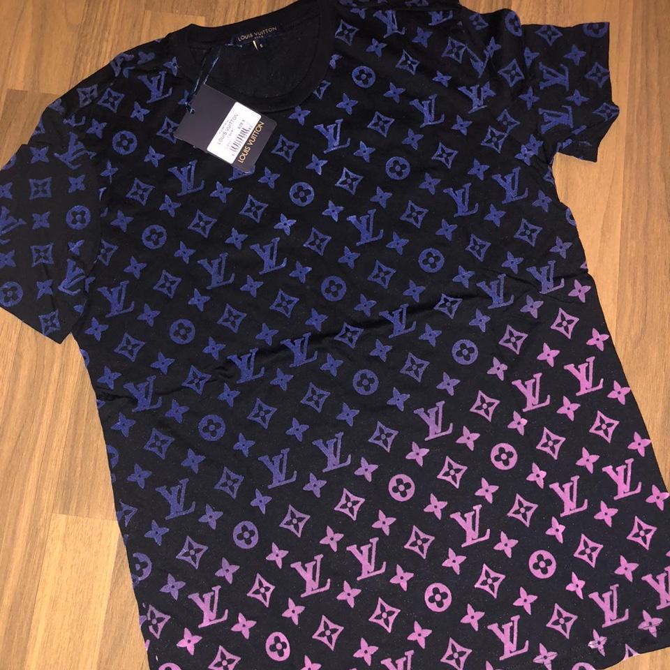 Louis vuitton piano keys tee (cashmere) (Few stains - Depop