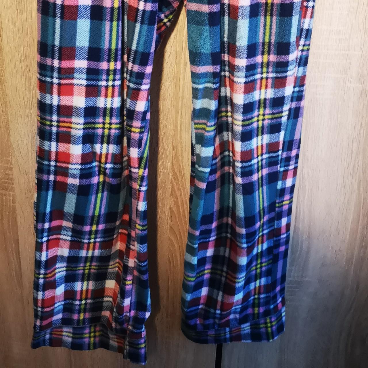 ladies checked lounge pants