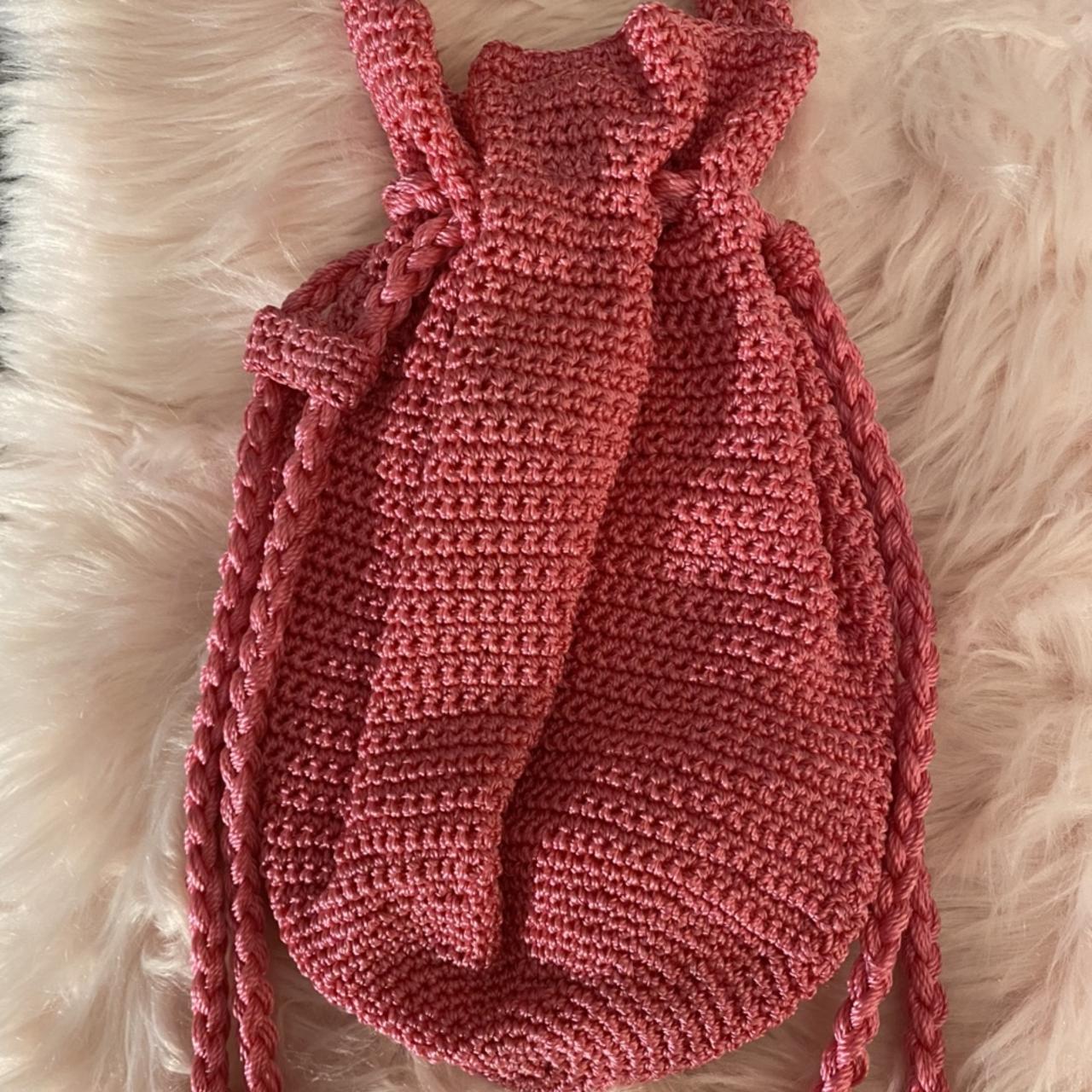 🌼Hand Crocheted Powerpuff Girl Heart Bag🌼 Can be - Depop