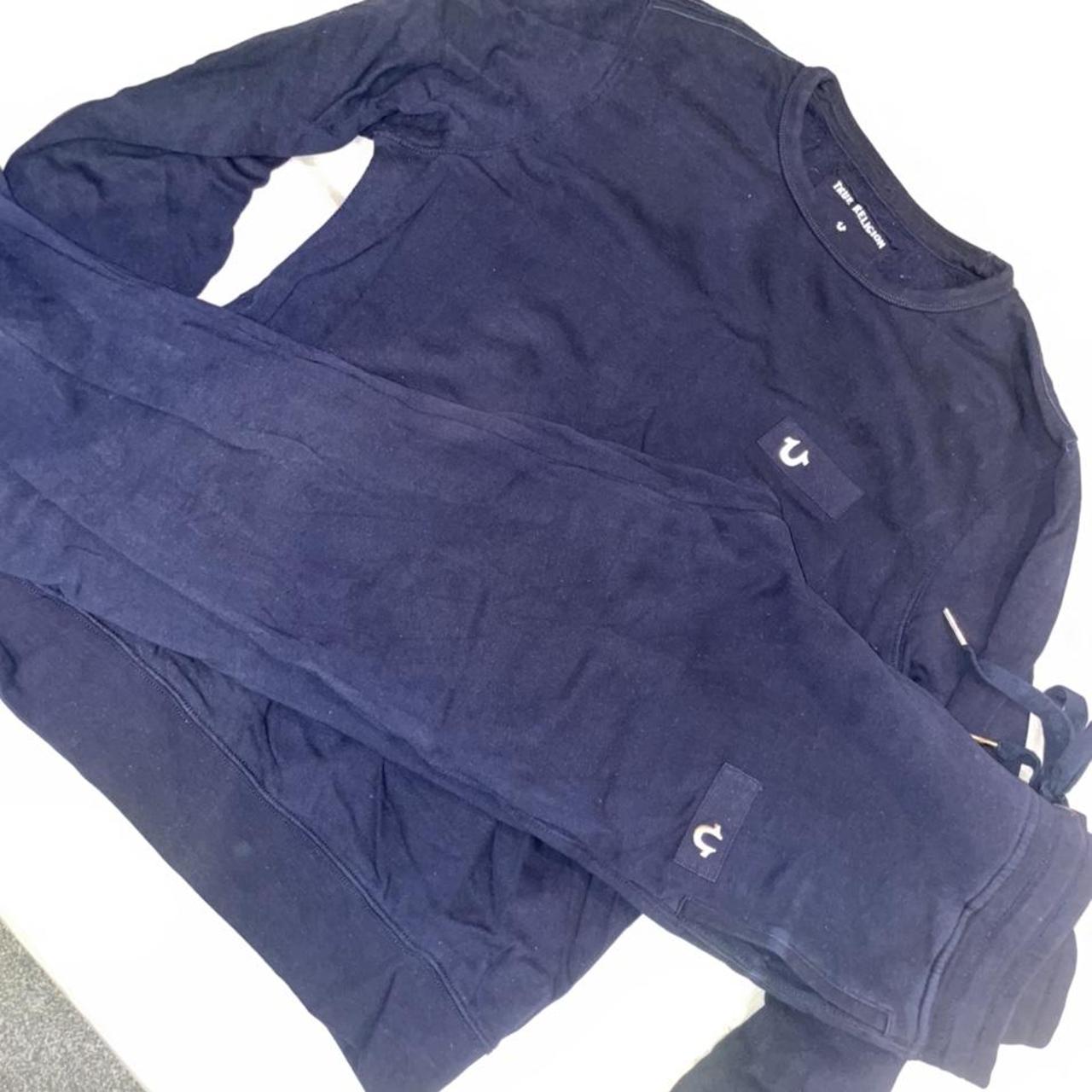 True religion hot sale navy tracksuit