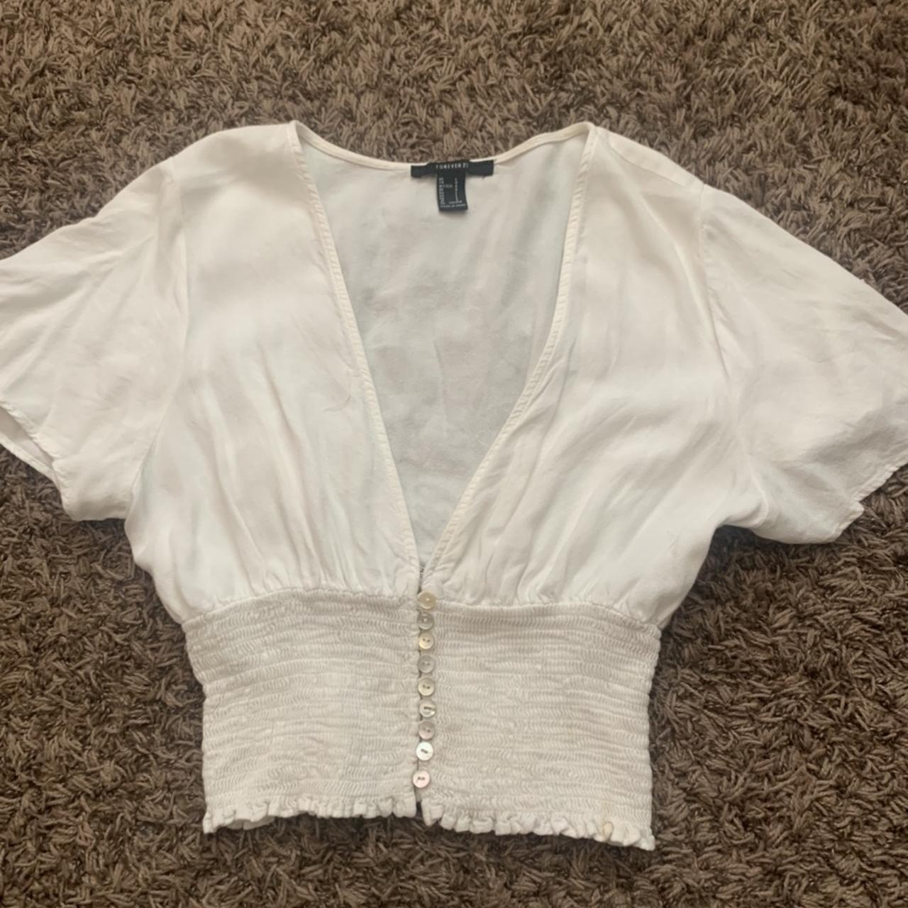 Forever 21 peasant blouse! Super cute and comfy Can... - Depop