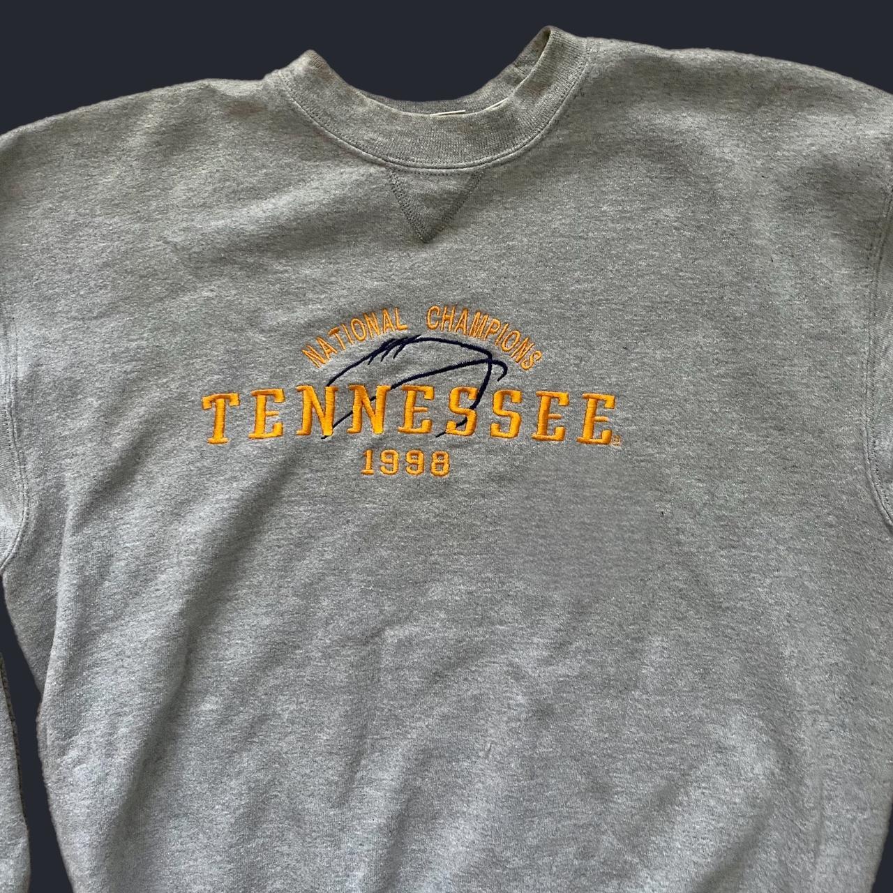 VINTAGE UNIVERSITY OF TENNESSEE SWEATSHIRT 1998... Depop