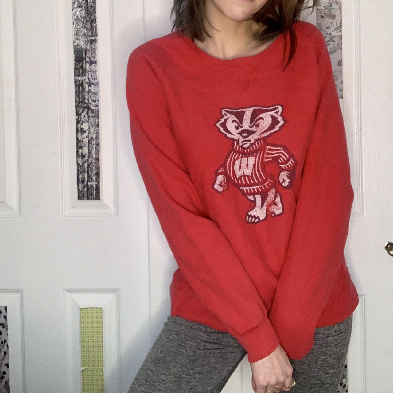 SHIPS FREE Official Wisconsin Badgers vintage look. Depop