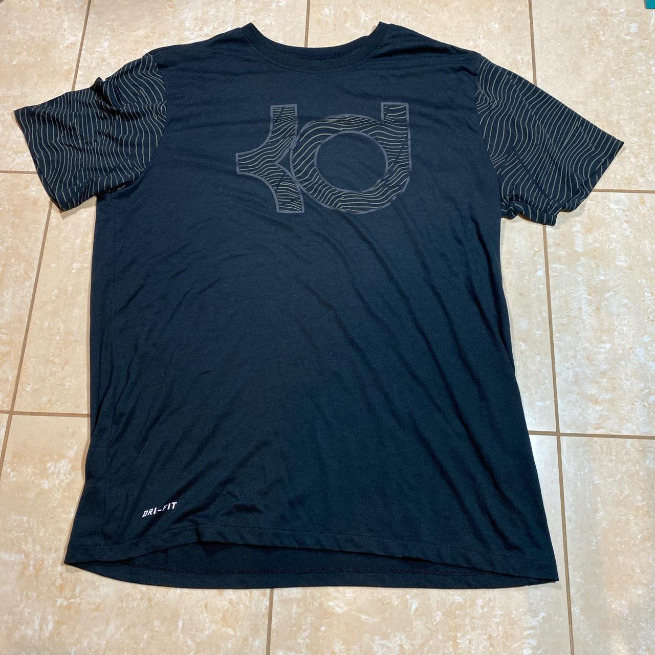 nike kd kevin durant black weatherman tee shoulders