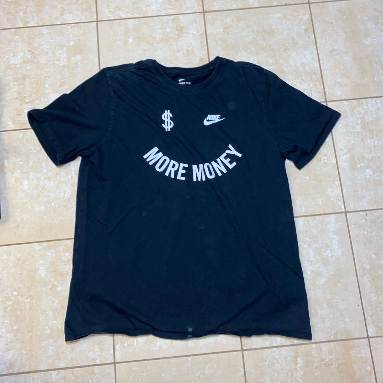 nike more money tee has small stain at the bottom of... - Depop