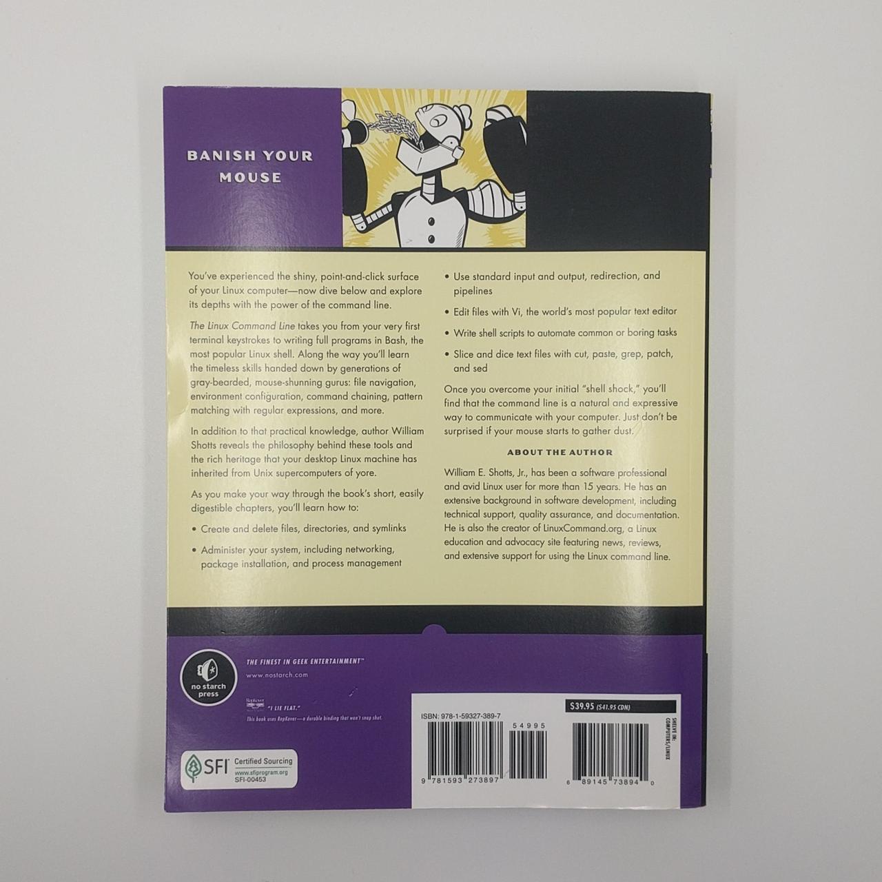 The Linux Command Line - A Complete Introduction by... - Depop