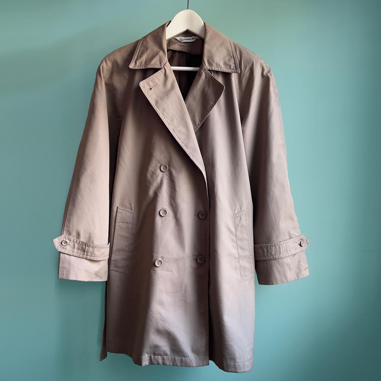 VINTAGE 1980s LONDON FOG TRENCH COAT 🧥☔️ 🧶 No... - Depop