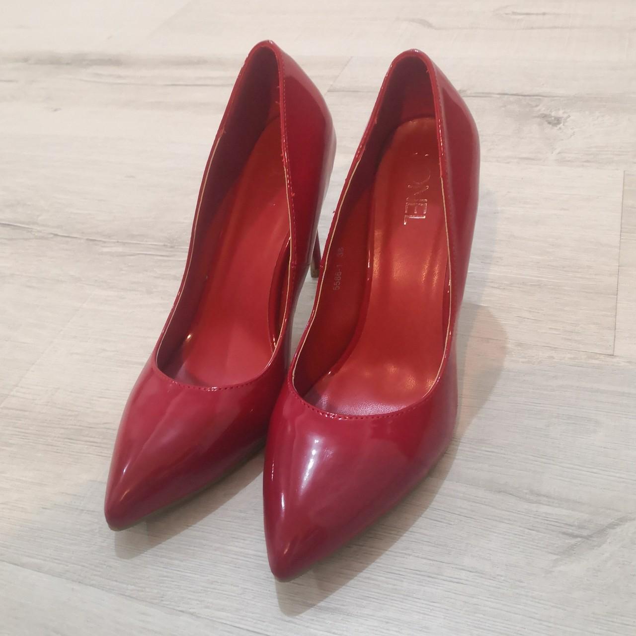 High heels Colour: red Size: 38 9/10 condition - Depop