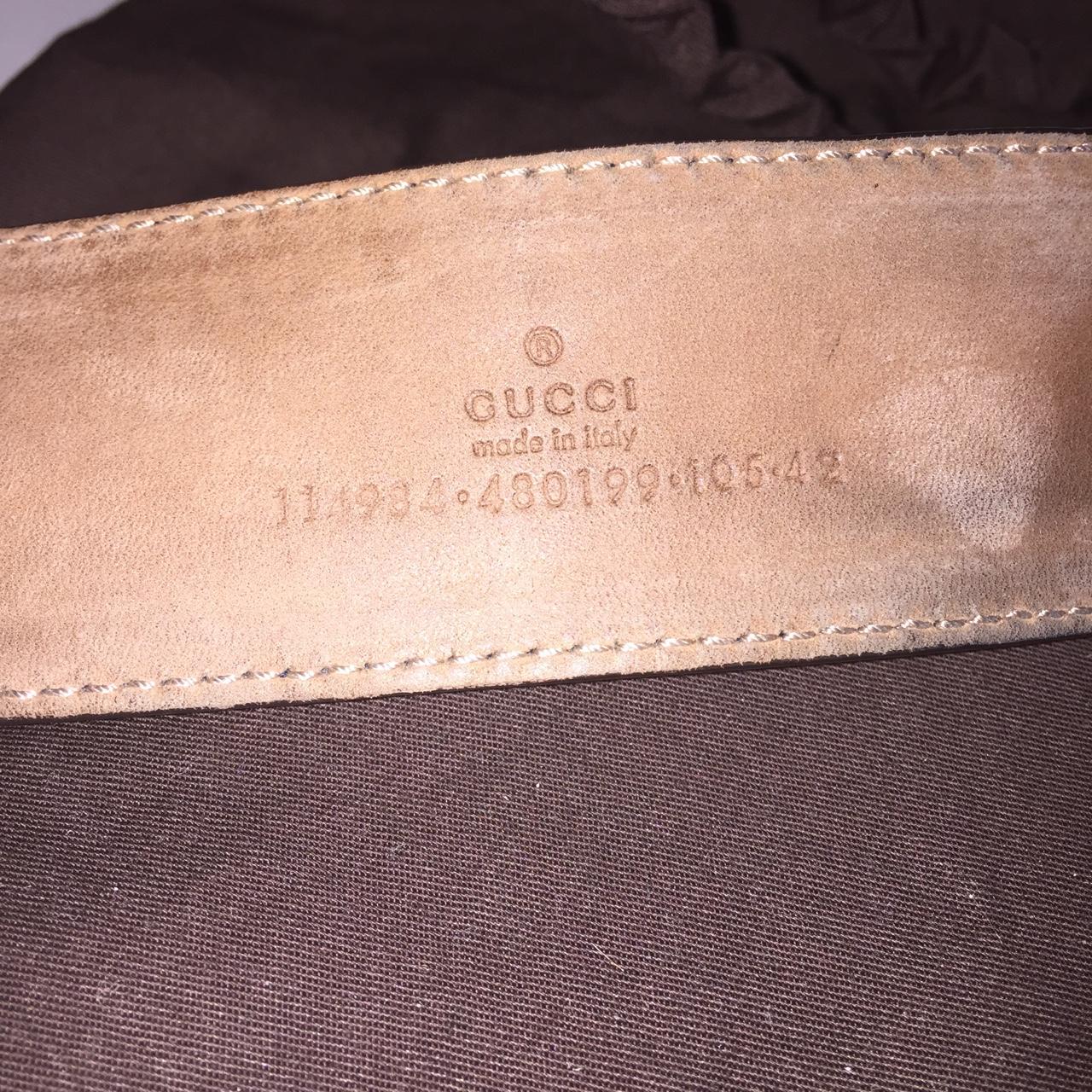 authentic burberry gold belt retail $489 selling for - Depop