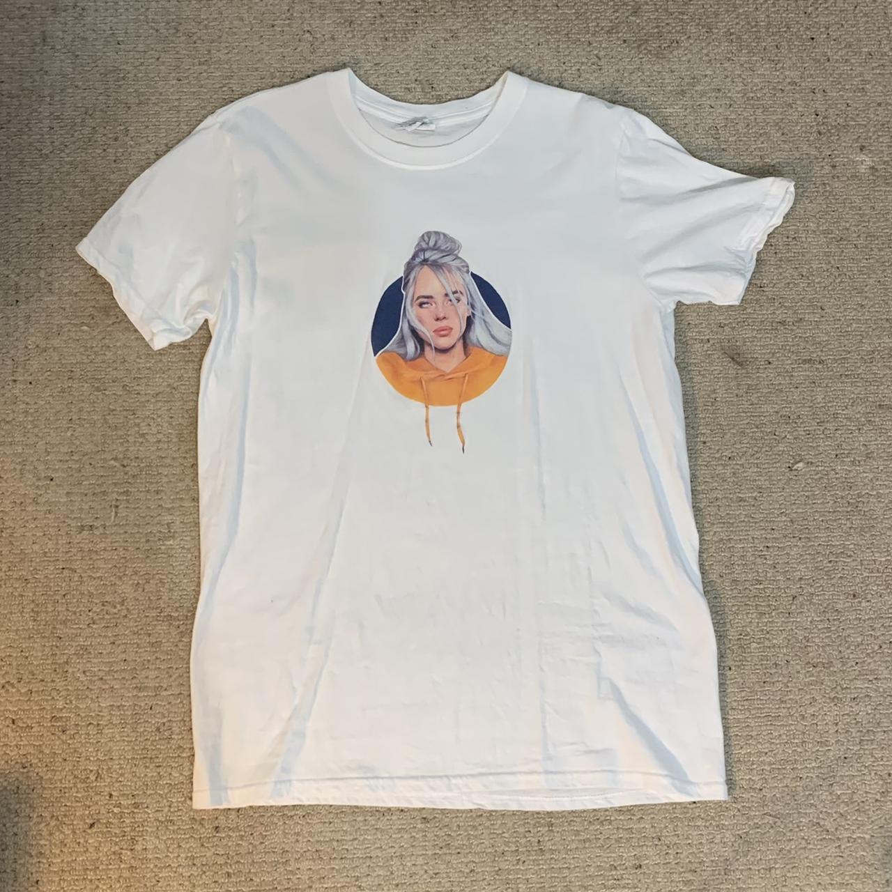 fake billie eilish merch size m , my cousin made this...