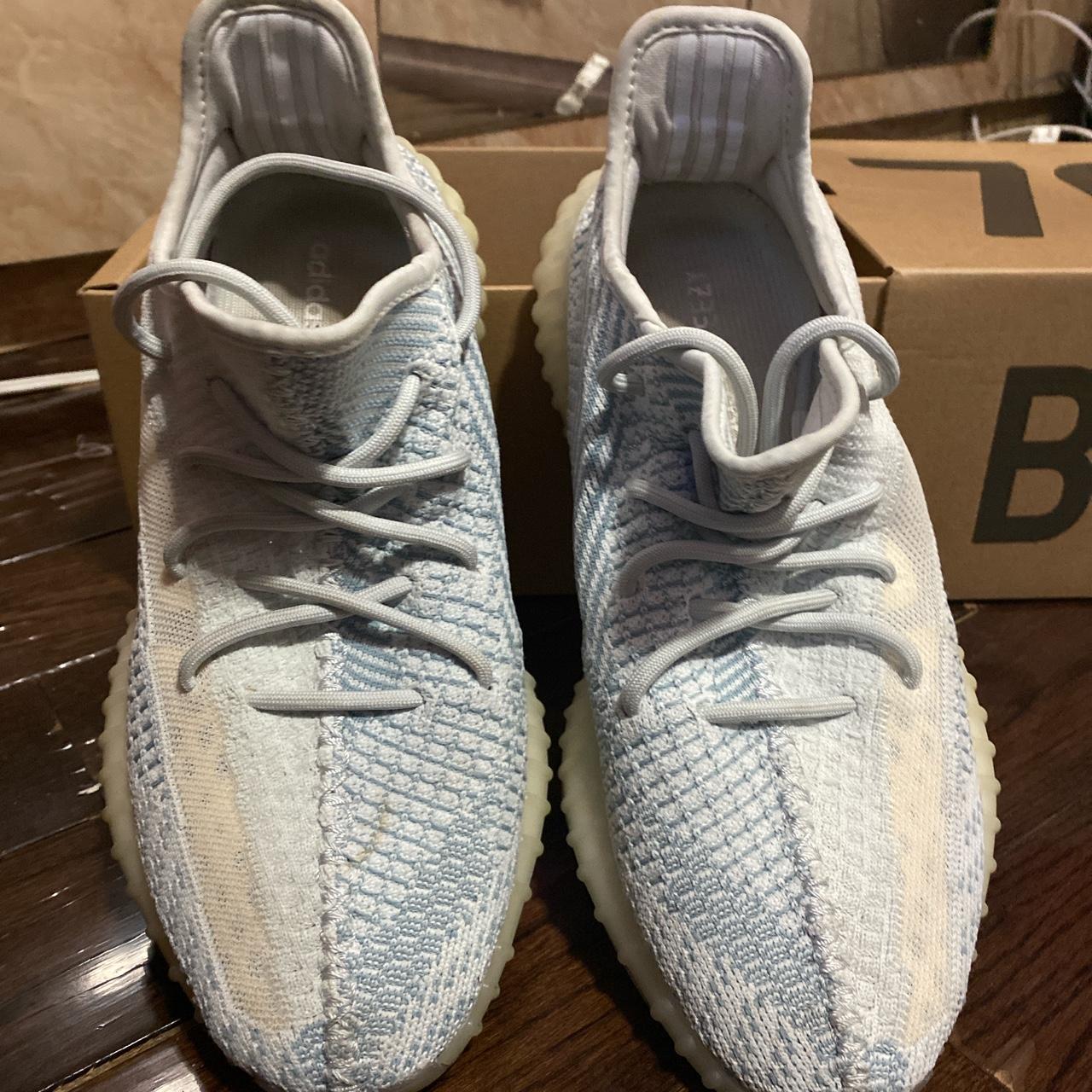 yeezy cream and blue