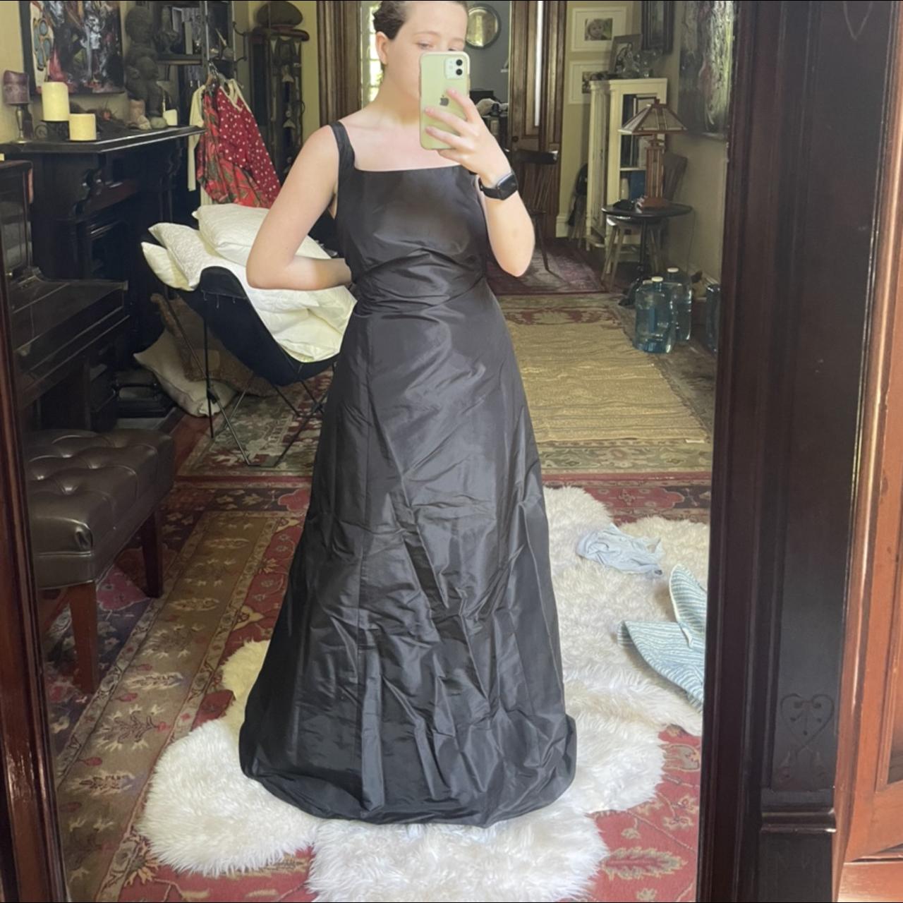 DEADSTOCK Gorgeous evening black formal dress size Depop