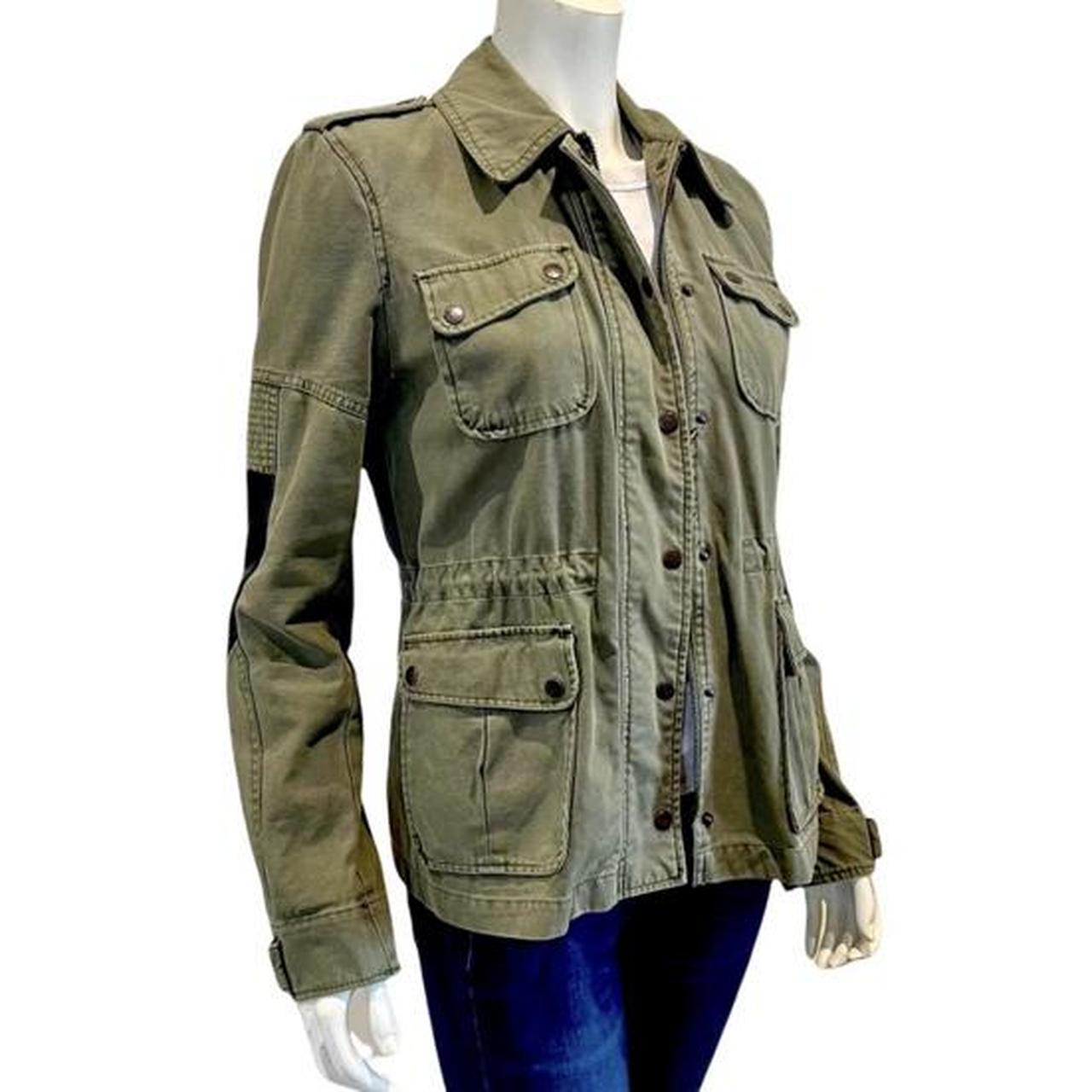 Levi's army green outlet jacket womens