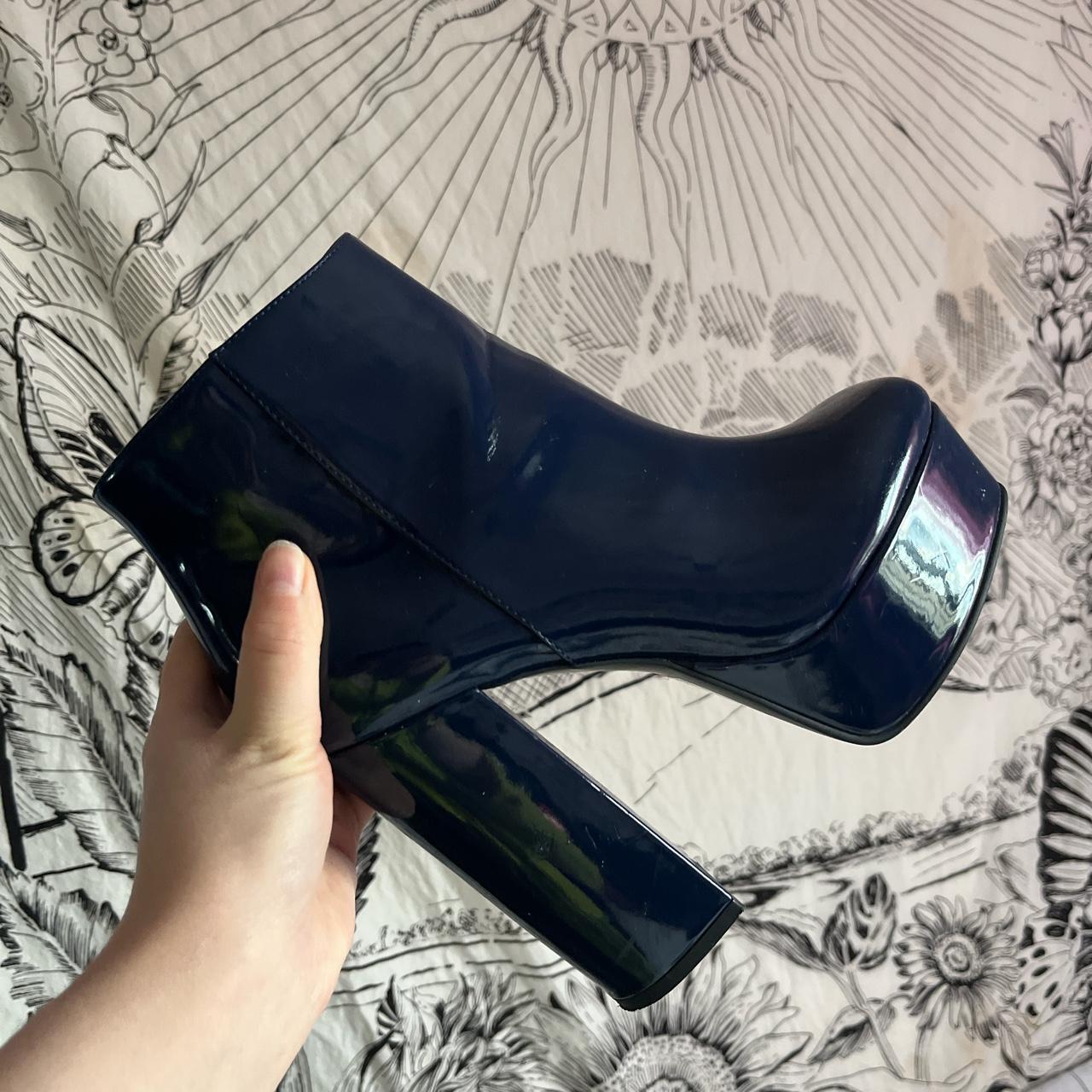 asos navy shoes