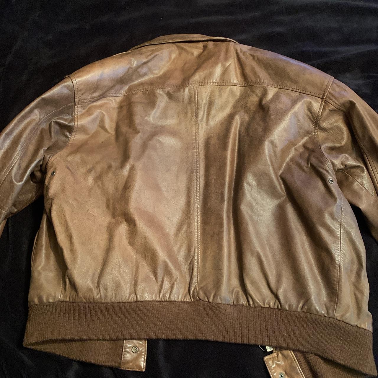 VINTAGE NFL G-III DALLAS COWBOYS FAUX LEATHER BOMBER - Depop